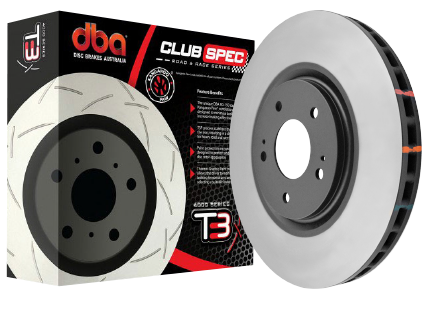 DBA 4000 Series Heavy Duty Rear Brake Rotor for the Mazda MX-5 (ND1 & ND2 - 2.0L Engine)