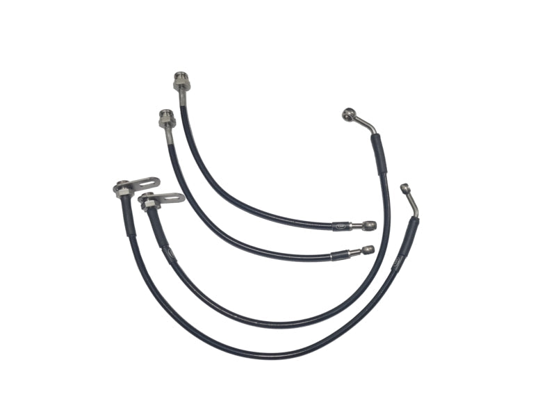 HEL Performance Braided Brake Line Set - Black (ND 2015>)