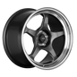Konig Hyperspec- Anthracite Metallic Wheel w/ Mirror Machined Lip- 15x8 - 4x100 - ET35