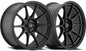 Konig Dekagram Wheels (Set of 4) - Semi Matte Black - 17x8 - 5x114.3 - ET40