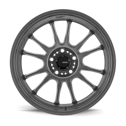 Konig Hypergram Wheels (Set of 4) - Matte Grey - 17x8 - 4x100 - ET45
