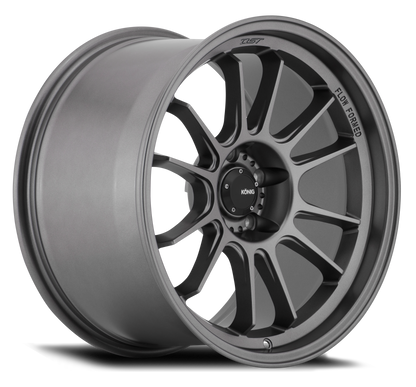 Konig Hypergram Wheels (Set of 4) - Matte Grey - 17x8 - 4x100 - ET45