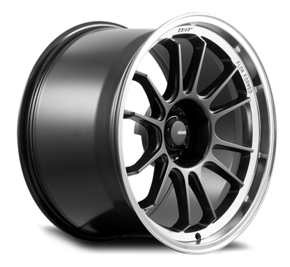 Konig Hypergram Wheels (Set of 4) - Metallic Carbon - 17x8 - 4x100 - ET45