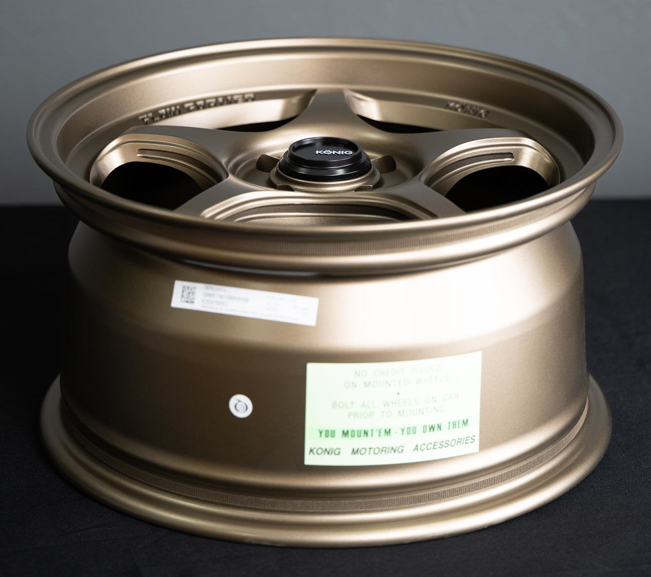 Konig Hyperspec- Matte Bronze - 15x8 - 4x100 - ET35