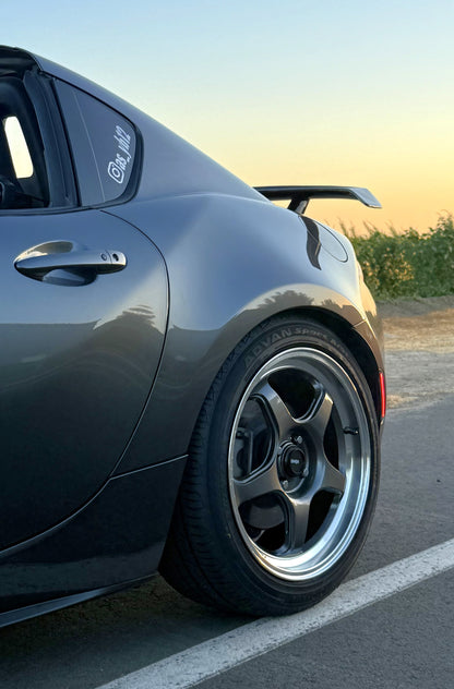 Konig Hyperspec- Anthracite Metallic Wheel w/ Mirror Machined Lip- 17x9 - 4x100 - ET45