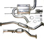 AVO 2.5" Stainless Steel Performance Exhaust System - Single Exhaust Tip for the Mazda MX-5 (ND1 & ND2 - 2.0L Engine)