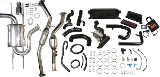 Stage #2 Turbo Kit including Reflash Tool & Maps, plus 2.5" Exhaust System for the Mazda MX-5 (ND1 - 2.0L Engine)