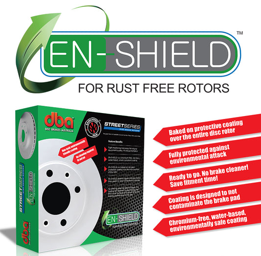 Street Standard En-Shield Coated Front Brake Rotor for the Mazda MX-5 (ND1 - 1.5L Engine)