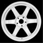 Grid 17x7.5" ET+44 Alloy Wheel in White for the Mazda MX-5 (ND1 & ND2)