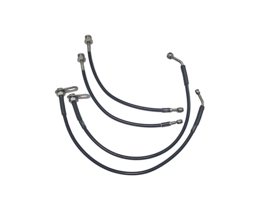 HEL Performance Braided Brake Line Set - Black (ND 2015>)