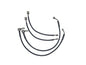 HEL Performance Braided Brake Line Set - Black (ND 2015>)